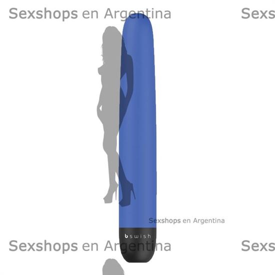 Vibrador de textura satinada rigido 